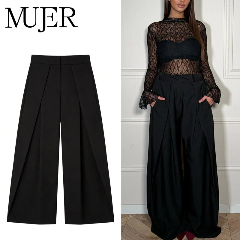 Pleated Casual Trousers