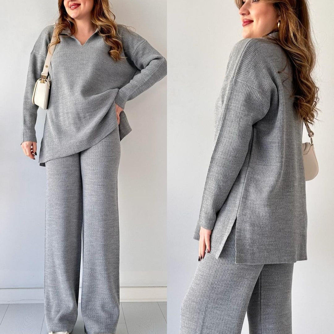 Elegant Knit Lounge Set