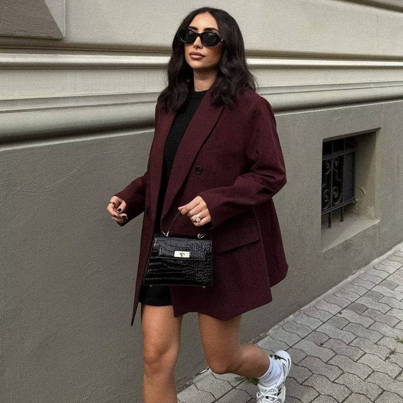 Straight Blazer Jacket