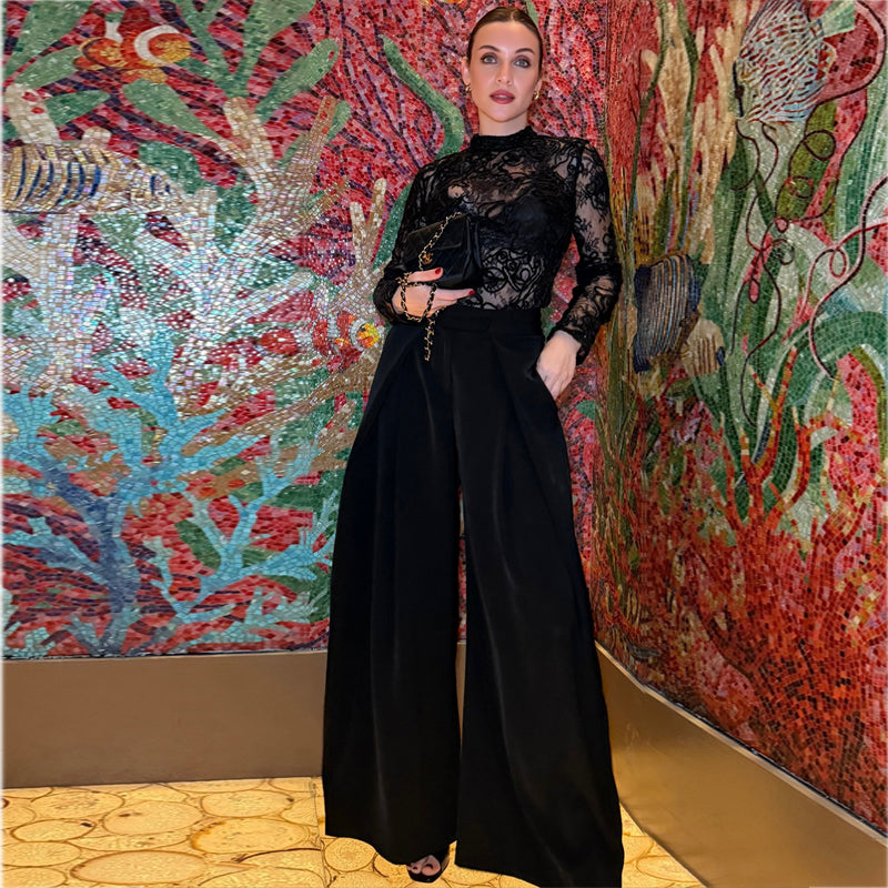 Pleated Casual Trousers