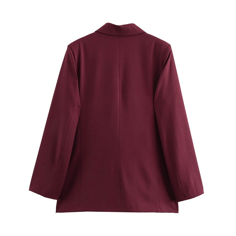 Straight Blazer Jacket