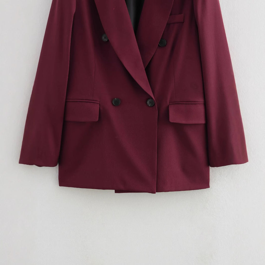Straight Blazer Jacket